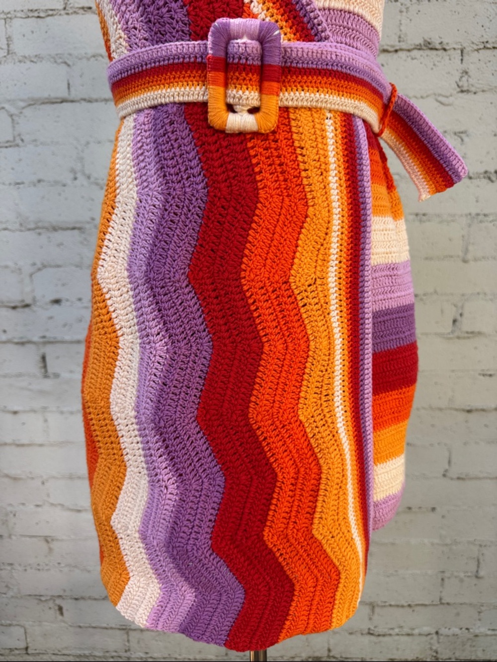 FARM Rio for Anthropologie Crochet Mini Dress Size XS - Picture 9 of 16